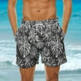 thumbnail image 1 of Dovford Men Shorts, 4-Way Stretch Shorts Men, Swim Trunks Beach Shorts Swimwear, 5.5" Inseam, 1 of 5