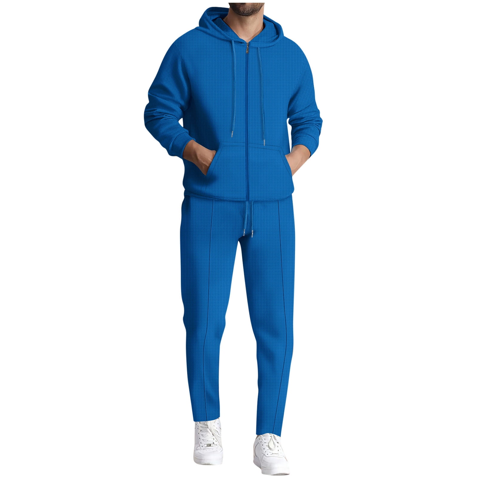 SULLO セットアップ 上下セット ブルー XL Dovford-Men-s-2-Piece-