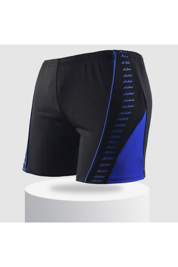 Men's Athletic Swim Jammers Quick Dry Square Leg Swimsuit for Men Drag Suits for Swimming Training Racing Swim Briefs