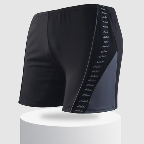 Dovford Men's Athletic Swim Jammers Quick Dry Square Leg Swimsuit for Men Drag Suits for Swimming Training Racing Swim Briefs