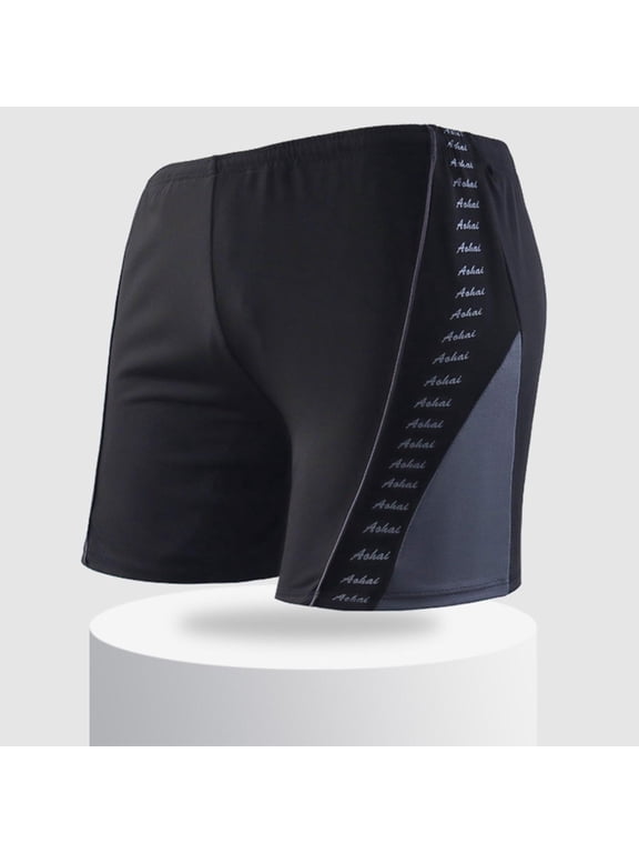 Men's Athletic Swim Jammers Quick Dry Square Leg Swimsuit for Men Drag Suits for Swimming Training Racing Swim Briefs