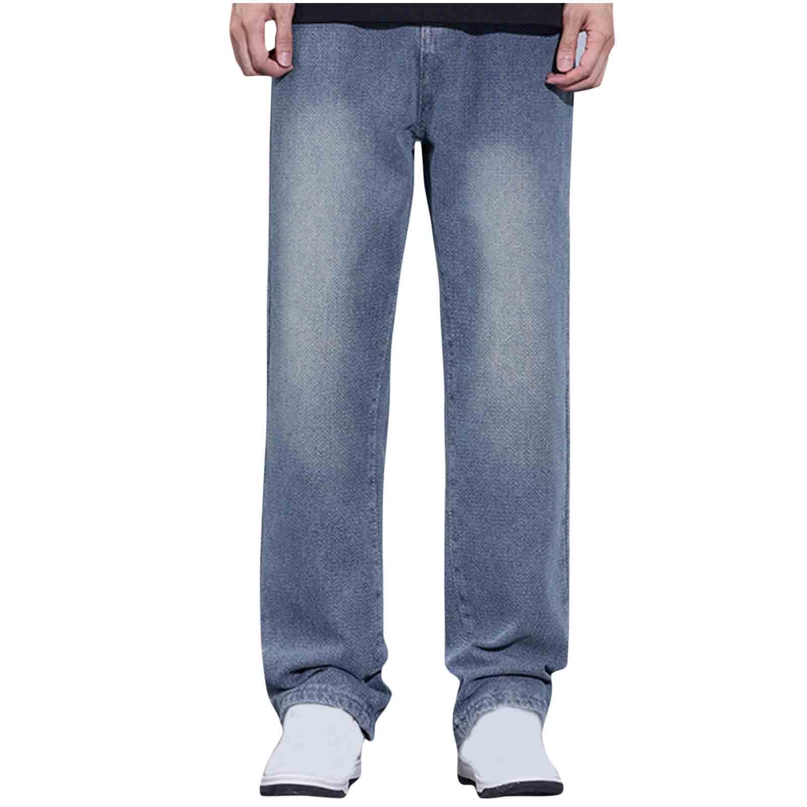 Wide leg  Baggy Cargo street Denim Jeans Pant Boyfriend jeans trouser