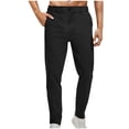 thumbnail image 1 of Dovford Men's Casual Cargo Pants Relaxed Elastic Waist Work Pant Athletic Jogger Sweatpants with Multi Pockets, 1 of 5