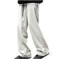 thumbnail image 1 of Dovford Men's Casual Cargo Pants Workout Joggers Stretch Sweatpants Hiking Drawstring Athletic Long Pants with Pockets, 1 of 6