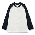 thumbnail image 1 of Dovford Men's Casual Long Raglan Sleeve T-Shirt Active Workout Running Hiking Baseball Shirts Cotton Crew Neck Tops 2025, 1 of 4
