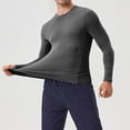 thumbnail image 1 of Dovford Men's Compression Shirts Long Sleeve Quick Dry Athletic Running T-Shirt Workout Sports Gym Base Layer Tops, 1 of 7