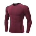 thumbnail image 1 of Dovford Men's Compression Shirts Long Sleeve Workout Gym T-Shirt Running Top Cool Dry Sports Baselayer Undershirts, 1 of 6