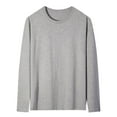 thumbnail image 1 of Dovford Men's Crewneck Sweatshirts Long Sleeves Sweatshirts Thermal Casual Pullover Shirt, 1 of 4