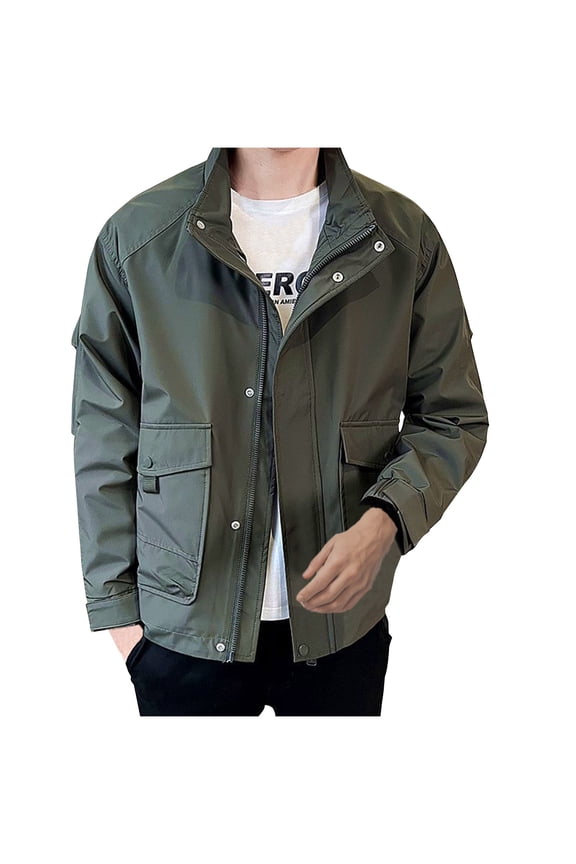 Men's Fleece Lined Tactical Softshell Jackets, Lightweight Water Resistant Hunting Hiking Jacket, Winter Outdoor Jacket