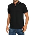 thumbnail image 1 of Dovford Men's FreshIQ Polo Shirt, Men’s X-Temp Polo Shirt, Moisture-Wicking Performance Polo Shirt Short Sleeve Lapel Tees, 1 of 6