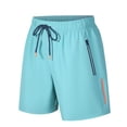 thumbnail image 1 of Dovford Men's Gym Shorts wtih Zipper Pocket 9" Athletic Basketball Mesh Shorts for Men Workout Quick Dry Lightiweight, 1 of 3
