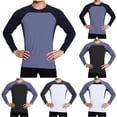thumbnail image 1 of Dovford Men's Long Sleeve Shirts UPF 50+ UV Sun Protection Athletic Shirts for Hiking Running Workout Rash Guard, 1 of 5