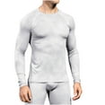 thumbnail image 1 of Dovford Men's Long Sleeve T-Shirt Baselayer Cool Dry Compression Top 2025, 1 of 3