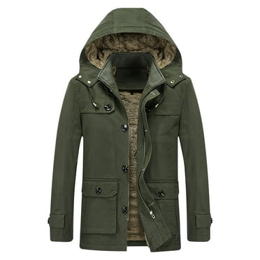 Dovford Men's Military Jacket Outdoor Tactical Waterproof Jacket Army Jackets for Men with 9 Multi-Pockets Outwear Coat