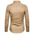 thumbnail image 1 of Dovford Men's Plaid Button Down Shirts Cotton Long Sleeve Dress Shirts Regular Fit Gingham Shirts, 1 of 3