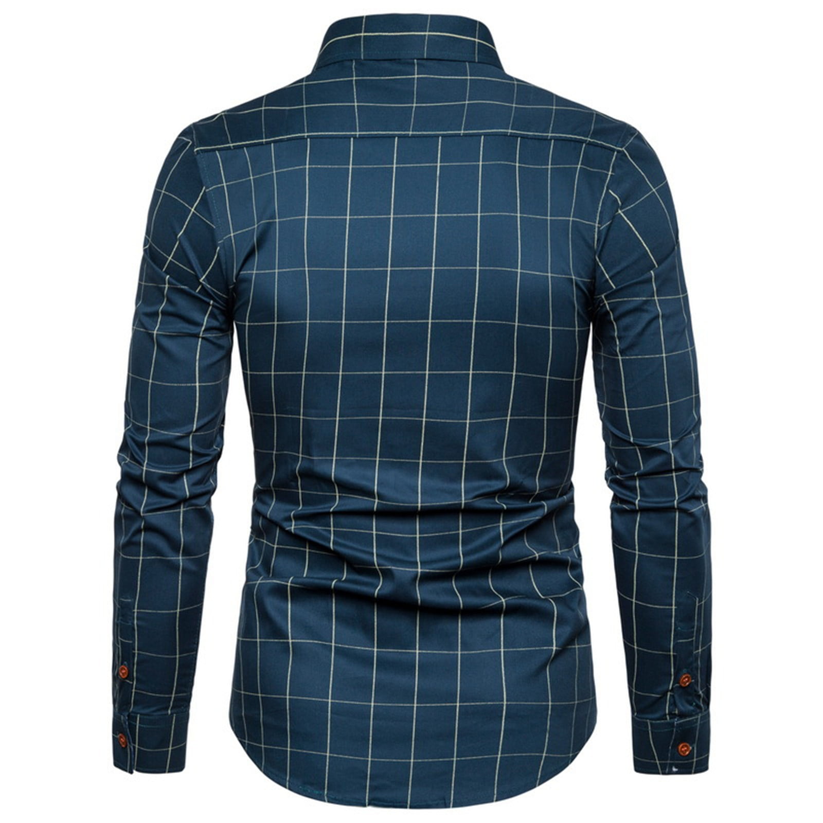 slim fit dress slacks Sid Mashburn Gingham Spread Collar Dress Shirt main image 0
