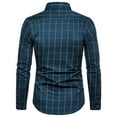 thumbnail image 1 of Dovford Men's Plaid Button Down Shirts Cotton Long Sleeve Dress Shirts Regular Fit Gingham Shirts, 1 of 3