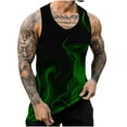 thumbnail image 1 of Dovford Men's Quick Dry Sports Tank Tops for Gym Athletic Fitness Running Workout Beach Sleeveless Shirts, 1 of 5