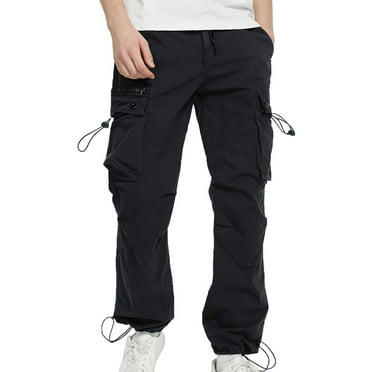 Dovford Men's Relaxed Cargo Pants Pockets Work Pants Casual Outdoor Pants Ripstop Tactical Pants for Men