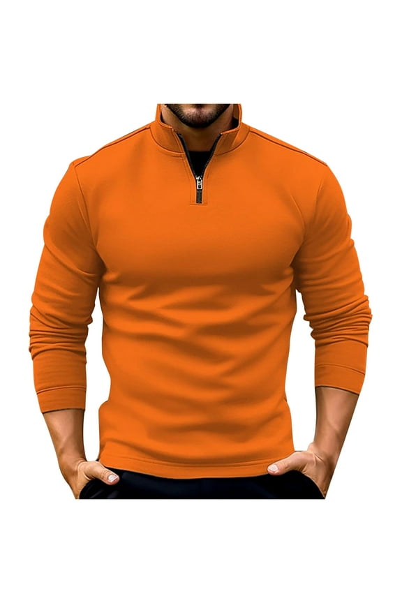 Men's Running Sport Track Jacket Full Zip Thermal Workout Athletic Fitness Jackets for Training with Zipper Pockets