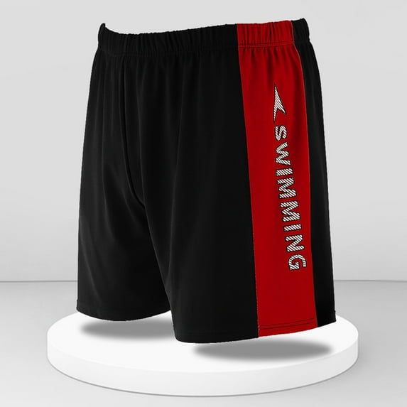 Dovford Men's Square Leg Swimming Jammer Shorts UPF50+,Men Swimsuit Swim Jammers Fabric Shape Retention