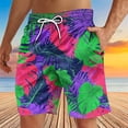 thumbnail image 1 of Dovford Men's Swim Trunks Quick Dry Beach Board Shorts Bathing Suit Swimwear 2025, 1 of 4
