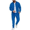 thumbnail image 1 of Dovford Men's Tracksuit 2 Piece Hooded Athletic Sweatsuits Casual Running Jogging Sport Suit Sets, 1 of 7