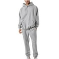Dovford Men's Tracksuit 2 Piece Hoodies Long Sleeve Casual Hooded