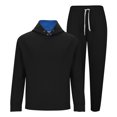 thumbnail image 1 of Dovford Men's Tracksuit Set 2 Piece Sweatsuits Casual Men's Athletic Sports Long Sleeve Pullover Jogging Suit Set, 1 of 1