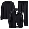 thumbnail image 1 of Dovford Men's Tracksuits 3 Piece Outfits Sports Set Full Zip Casual Jackets Pants Jogging Gym Athletic Clothing Sweatsuits, 1 of 2