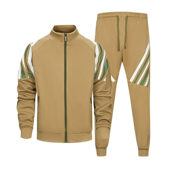 Dovford Men's Tracksuits Sweatsuits for Men Sweat Track Suits 2 Piece Casual Athletic Jogging Warm Up Full Zip Sets