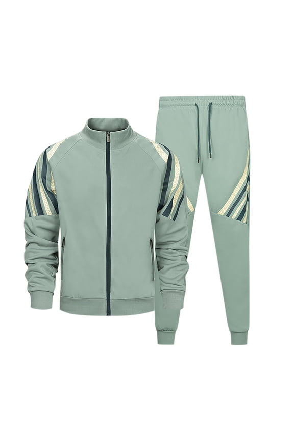 Men's Tracksuits Sweatsuits for Men Sweat Track Suits 2 Piece Casual Athletic Jogging Warm Up Full Zip Sets