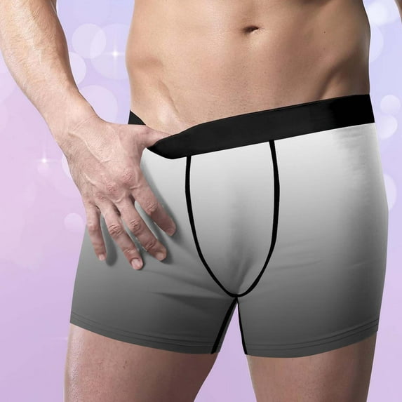 Dovford Mens Boxer Briefs | Underwear Flyless | Anti-Chafing, Moisture Wicking Gradient Color 2025