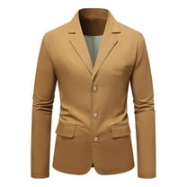 Dovford Mens Casual Sport Coat Blazer 3 Buttons Lightweight Business Jackets
