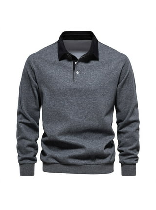 Collared Sweatshirt Mens
