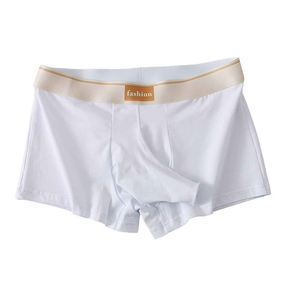 Dovford Mens Cotton Boxer Briefs Soft Cool Underwear Breathable Low Rise Trunks