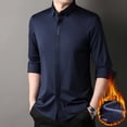thumbnail image 1 of Dovford Mens Flannel Shirts Long Sleeve Thermal Button Down Shirt Shacket Lightweight Jacket 2025, 1 of 3