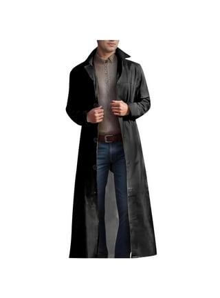 Long Leather Coat