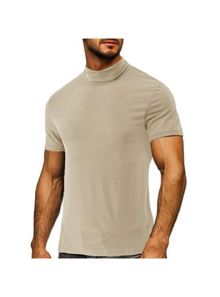 Mens short sleeve mock online