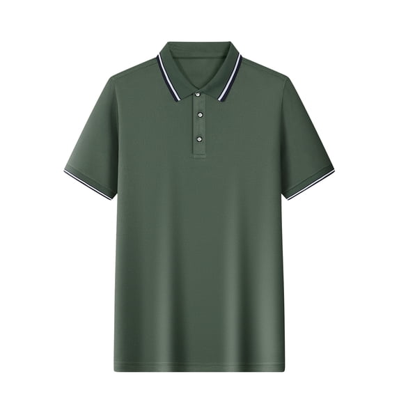 Dovford Mens Polo Shirts Short Sleeve Stretch Golf Polo Shirts Dry Fit Polo T Shirts for Men Golf Shirts Tennis Polo