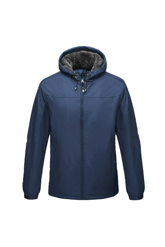 Mens Skiing Jackets with Hood Snowboarding Waterproof Fleece Lined Coats Windproof Winter Raincoat Multi Pockets