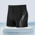 thumbnail image 1 of Dovford Mens Square Leg Swimsuit - Men's Lap Swimming Suits - Competitive Swimsuit Men for Lap Swimming, 1 of 5