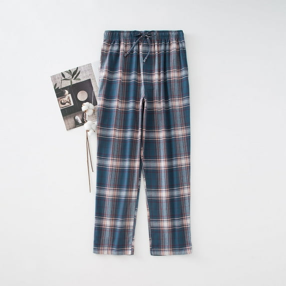 Dovford Mens Super Soft Flannel Plaid Pajama Sleep Pants 2025