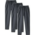 thumbnail image 1 of Dovford Mens Sweatpants Open Bottom Men's Cargo Sweatpants Stretch Elastic Waist Joggers Sport Drawstring Trousers with Pockets, 1 of 5