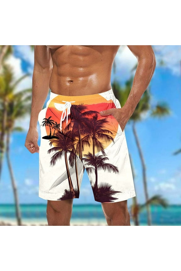 Mens Swim Trunks Long, Quick Dry Mens Boardshorts, 9 Inches Inseam Mens Bathing Suits 2025