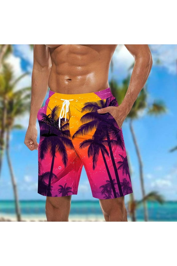 Mens Swim Trunks Long, Quick Dry Mens Boardshorts, 9 Inches Inseam Mens Bathing Suits 2025