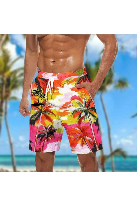 Mens Swim Trunks Long, Quick Dry Mens Boardshorts, 9 Inches Inseam Mens Bathing Suits 2025