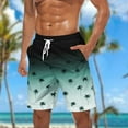 thumbnail image 1 of Dovford Mens Swim Trunks with Compression Liner 9'' Inseam Quick Dry Swimsuit Shorts S-5XL, 1 of 5
