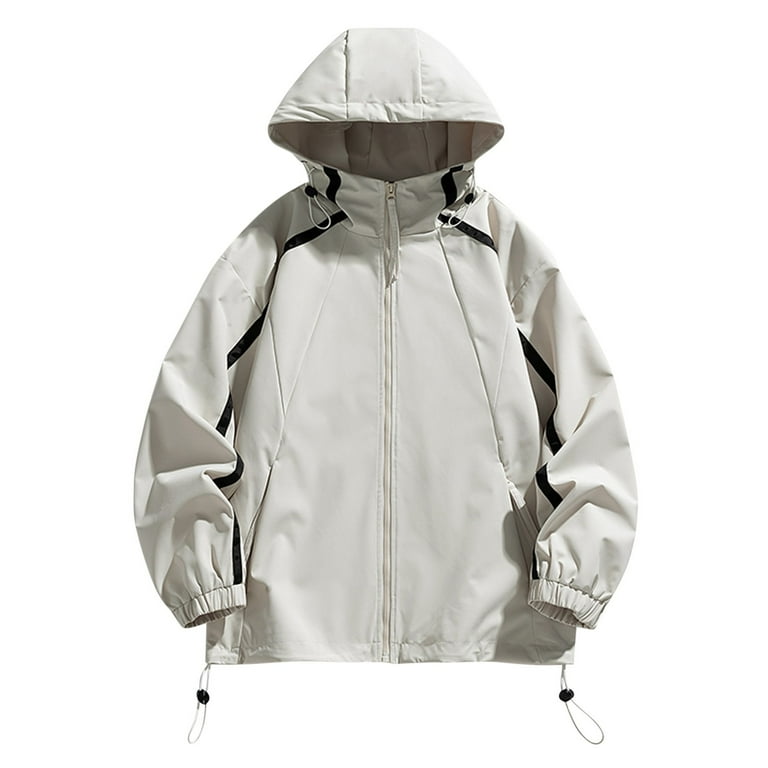 Loose Hooded Waterproof Jacket Loose Hooded Waterproof Jacket