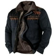 thumbnail image 1 of Dovford Mens Winter Jacket Western Jackets for Men Vintage Aztec Jacket Fleece Lined Coats Plus Size Cowby Coat 2025, 1 of 1
